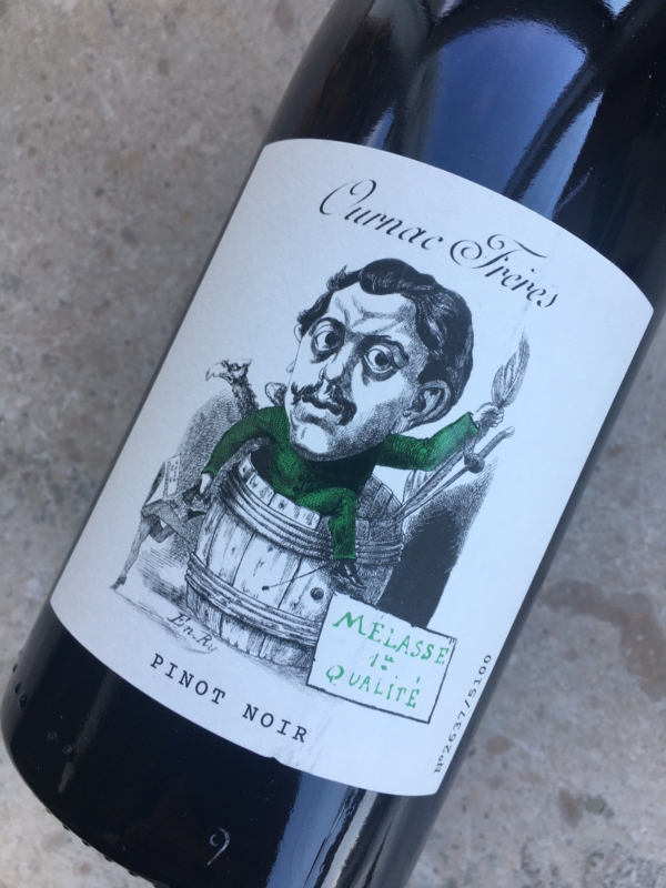 Ournac Freres Pinot Noir 2020 Igp Oc 75 cl